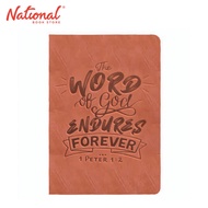 Elim Journal Notebook Debossed Lux Leather - 1 Peter 1:2 - School & Office Supplies