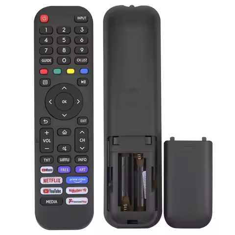 Universal TV Remote for Hisense 4K UHD Android Smart TV with Netflix Prime for All Hisense TV Remote