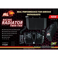 RADIATOR Y15ZR V1-V2,LC135,RS150 &amp; WATER PUMP RACING ,BYPASS Y16ZR