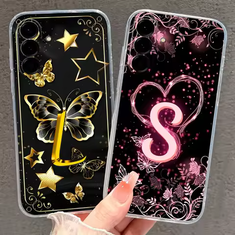 For Samsung Galaxy A56 A55 A54 A53 A52 Case Love Heart Camera Protection Clear Housing For Samsung A