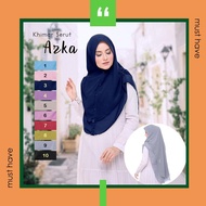 Hijab Jilbab Khimar Serut Azka Instan