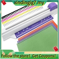 【】Hand Push Binder, 30 Hole Binder Machine, Coil Binder, Home Desktop Binder Puncher for A4 A5 A6 A7
