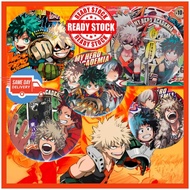 58mm My Hero Academia Lencana Butang Pin Anime Badge Button Brooch With Pin Brooch Collection Deku S