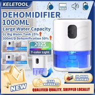 Dehumidifier 1L Water Tank Auto dehumidifier moisture absorber Humidifier Mini Dehumidifier for home