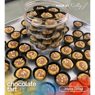 HOMEMADE CRUNCHY CHOCOLATE TART