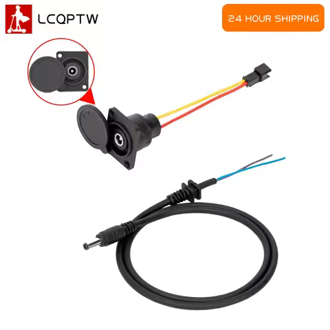 Charging Head Lithium Battery Output Line 36V/48V Round Male and Female Base Dc2.1 / 2.5 Electric Bi