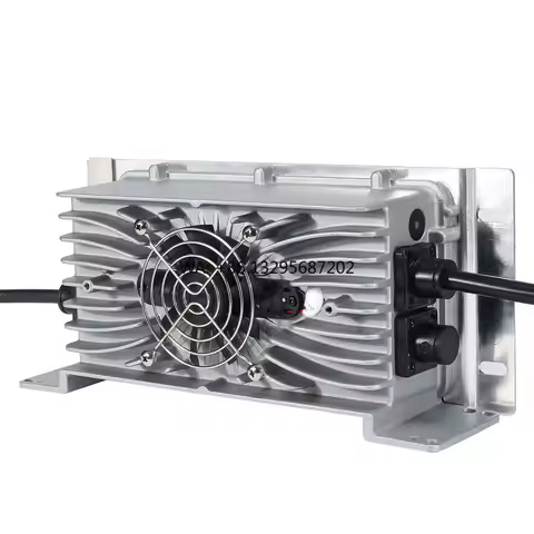 57.6V 58V 58.4V 48V 18A 20A 22A 25A on Board Golf Cart Battery Charger for 16S 51.2V 100Ah 105Ah LiF