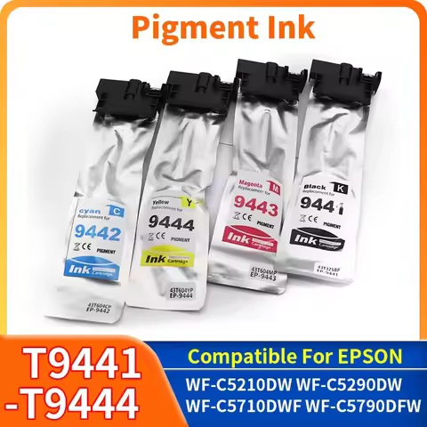 compatible for Epson WorkForce Pro WF-C5210DW WF-C5290DW WF-C5710DWF WF-C5790DFW 4Colors Ink Cartrid