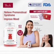 【Official】Unichi Saffron Gummy PRO，Relieve Premenstrual Syndrome（PMS）,Improve Mood,Enhances skin's n