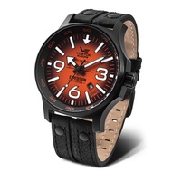 Jam Tangan VOSTOK EUROPE Expedition YN55/595C640 Black Orange Auto