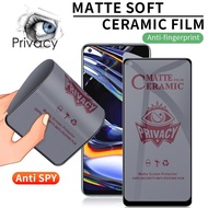 LAYAR Ceramic Matte SPY Vivo Y17s, Vivo Y27s, Vivo Y100 5G anti-scratch Privacy Screen Protector