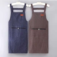 apron apron water proof apron cotton apron kitchen cotton apron kitchen Over-the-knee Kitchen Apron 