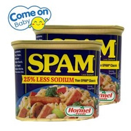 荷美爾 SPAM 25%低鹽 輕怡火腿午餐肉 340克 x 2盒 (15445/96633) (到期日:2028年7月) **版本隨機發貨** <平行進口>