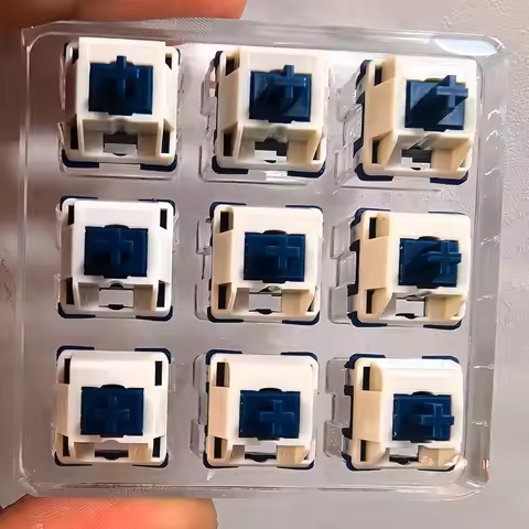 HMX XinHai Switch Linear 37g 57g 5Pin Clacky POM Hot Swap For Mechanical Gaming Keyboard Switch Fact