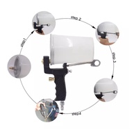 Professional Portable Gel Coat Spray Gun  Glass Glue Special Sprayable Epoxy Resin FRP Resin Hopper 