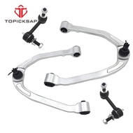 TOPICKSAP 4pc Front Upper Control Arms Stabilizer Sway Bar End Link for INFINITI G35 RWD NISSAN 350Z