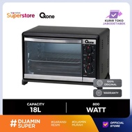 Oxone Ox-858 Listrik Oven 18 Liter Multifunction 2 In 1 - Hitam