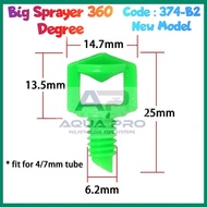 AquaPro (100pcs) Big Sprayer 360 Degree For Irrigtion Water Piping ( New Model 374-B2) Spray Jet