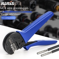 MC4 10mm 6mm 4mm Solar Panel Press Plier Solar Connector PV Cable Crimping Tool Solar Connector Term