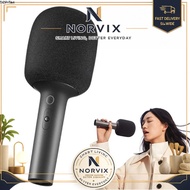 Norvix Xiaomi MIJIA Karaoke Microphone – Wireless BT 5.1, DSP Chip, Noise Cancellation, Stereo Sound