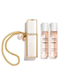 香奈兒COCO MADEMOISELLE EDP可可摩登便攜裝香水限量版套裝[補充裝+case]3X7ml[3145891164374]