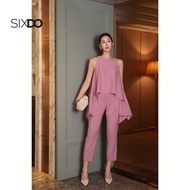 Quần baggy hồng SIXDO (Pink Tuytsi Baggy Pants)