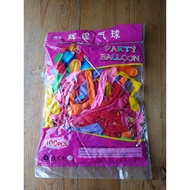 WHOLESALE 100 PCS LATEX BALLOONS 17 CM RUBBER PEANUT BALLOONS "DCO 17 CM PEANUT BALLOONS"