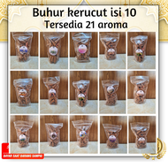 Buhur keruuct isi 10 buhur kerucut isi 50 buhur kerucut sulaiman Buhur kerucut isi 25 buhur kerucut