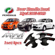 Door Handle Bowl Red Logo Perodua Myvi 2005-2010 Anti scratch Door Protector Cover Pintu Myvi G1 Alas Pintu Anti Calar 🔥