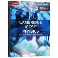 Cambridge IGCSEฟิสิกส์หนังสือนักเรียนภาษาอังกฤษต้นฉบับCambridge IGCSEฟิสิกส์การสอบนักศึกษาหนังสือสำหรับการศึกษาในต่างประเทศเตรียมหนังสือภาษาอังกฤษหนังสือภาษาอังกฤษต้นฉบับ