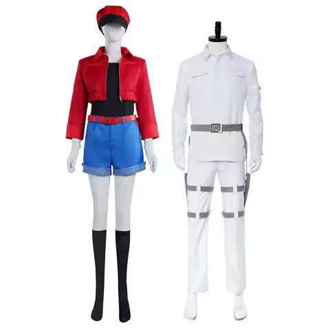 Women Men Halloween Anime Cells at Work Cosplay Red Blood Cell Seqkeqkyuu White Blood Cell Neutrophi