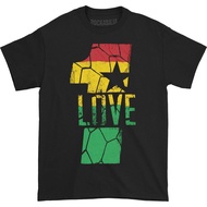 BOB MARLEY Ghana 1 Love Official Merchandise T-Shirt - Adult T-Shirt - Men's T-Shirt - Women's T-Shi