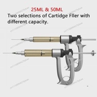 
 CBD Semi-Automatic Heating cart Filler Gun Cartridge Oil Cartridge Filling Machine heating oil gun