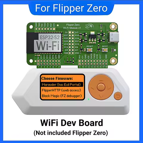 Flipper Zero Wi-Fi Devboard with Pre-Installed Marauder Firmware, ESP32-S2 Chipset for Wireless Pene