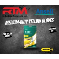 Ansell Excel Yellow Gloves