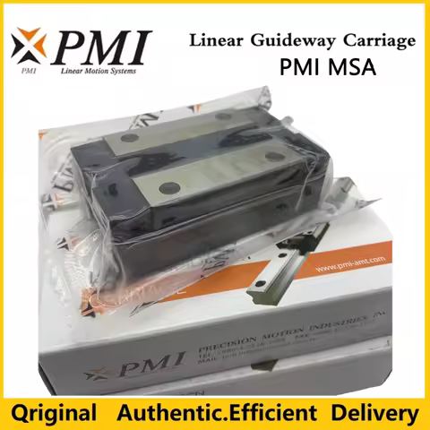 Original PMI Linear Guide MSA15S-N MSA15SSSFCN MSA15S Slider Block Rail Carriage for 3D Printer CNC 
