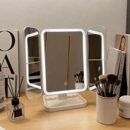 [in stock] New luxury model1LED Makeup mirror with lights, popular with girls, for touch-ups, suitab