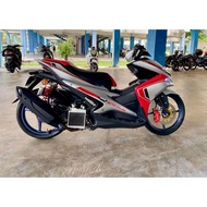 NVX155 V1 AEROX ULTRAMAN MERAH COVERSET