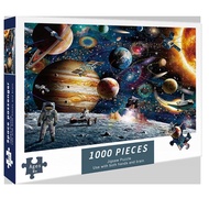 1000 Space Travel Puzzle Pieces - Meaningful Gift Thinking Toys. Size: 75x50 cm