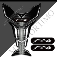Motorcycle Stickers Tank Pad For Yamaha FZ6 FZ6S FZ6N Fazer Knee Decal Kit Gas Fuel Oil Emblem Logo 