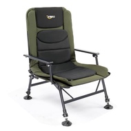 VINGLI Oversized Fishing Chair Heavy Duty Support 440 LBS, 160° Freely Adjustable Reclining Folding 