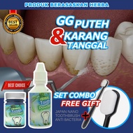 🔥PEMUTIH GIGI & TANGGALKAN KARIES / KARANG GIGI - HERBAL TOOTH POWDER