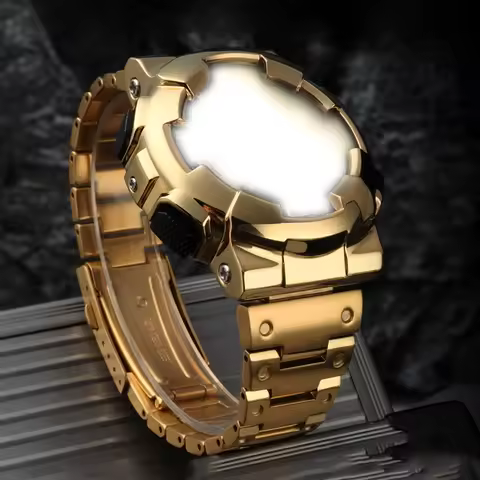 GA-110 Mod Kit Metal Case For Casio G-SHOCK5146 GA-110 GA-120 GA-100 Solid Stainless Steel Case Stra