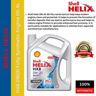 550052186 (Untuk Pasaran Malaysia) Shell Helix HX8 0W20 Fully Synthetic Engine Oil (4L) 0W-20