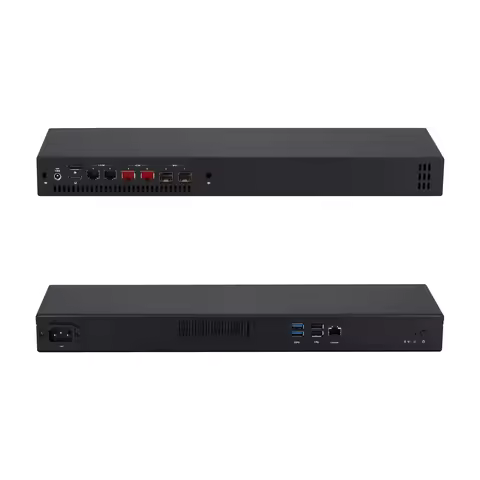 Mini PC Q10900S6 1U Rack Core I3 N355 N305 N100 N150 N98 CPU,2 ×Intel X540 10 Gigabit LAN,2 ×Intel J