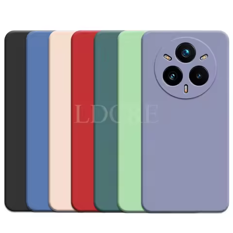 For Realme 14 Pro Plus Case Liquid Silicone Protector Case Realme 14 Pro Plus Cover TPU Rubber Cover