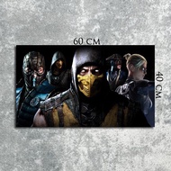 DL25 Wall Postter Game Mortal Kombat A2