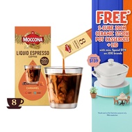 MOCCONA Liquid Espresso Caramel, 8 sachets   (Expiry: July 2026)