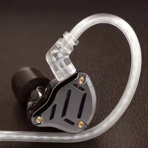 KZ ZS10Pro2 Earphones HIFI in Ear Bass Earbud 4-Level Tuning Switch Headphone 2PIN Cable ZS10 PRO 2
