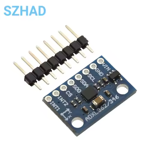 ADXL362 3-Axis Accelerometer Sensor Module – SPI Interface, Low Power, For Arduino And Embedded Syst